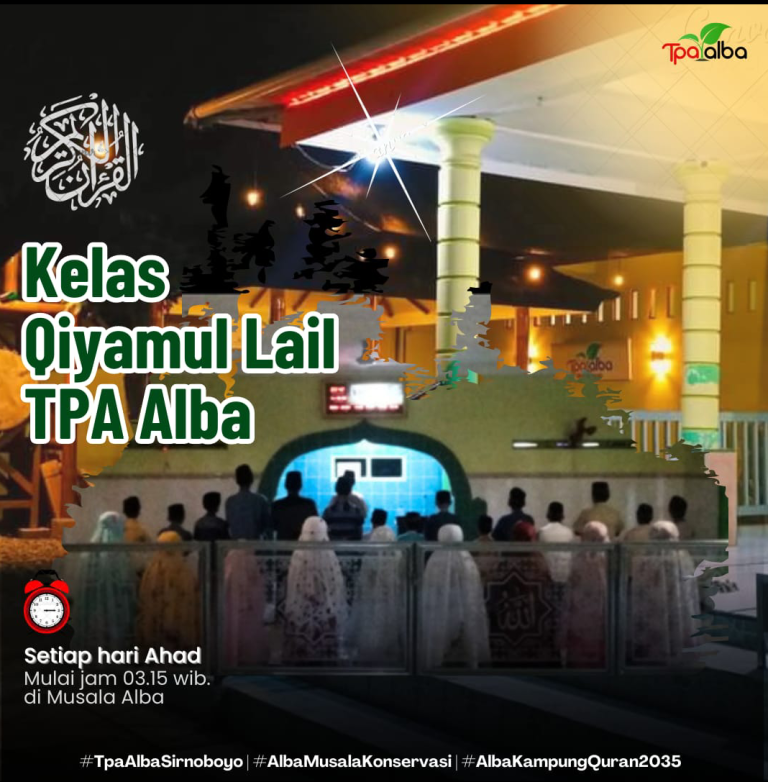 Kelas Qiyamul Lail, Upaya Tpa Alba Mengenalkan Waktu Sepertiga Malam Terakhir