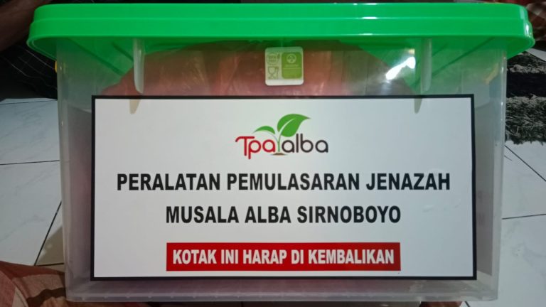 Musala Alba Wujudkan Infak Jamaah melalui Paket Pemulasaran Jenazah