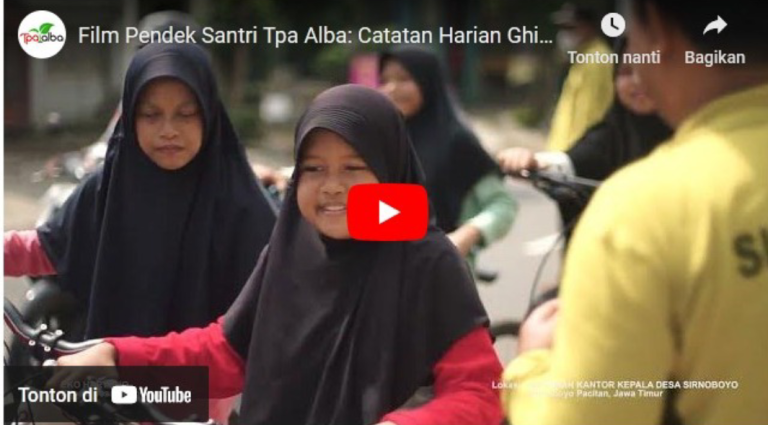 Film Pendek Tpa Alba, Catatan Harian Ghizka
