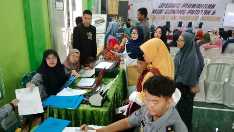 Riuh Gembira, Begini Suasana Perekaman Paspor Haji Umrah Jamaah Musala Alba