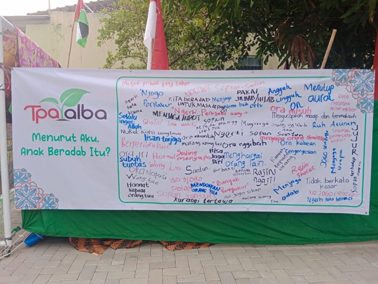 Santri TPA ALBA Bubuhkan Makna Anak Beradab di Layar Memoar Alba