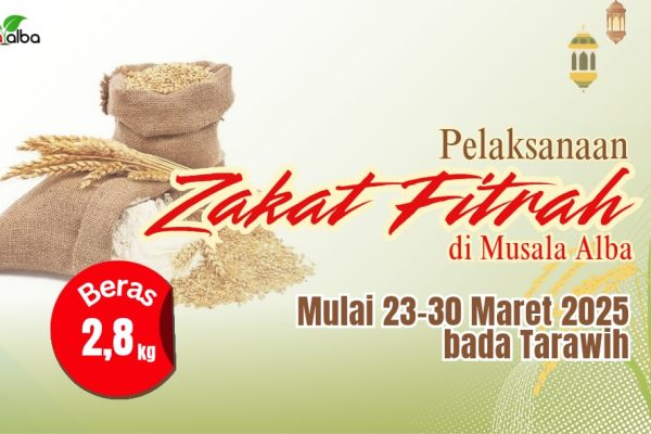 Panitia Zakat Fitrah Musala Alba Tahun 1446/2025